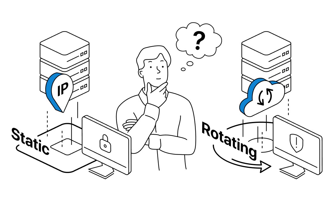 Static vs Rotating Proxies: 5 Differences You Should Pay Attention To